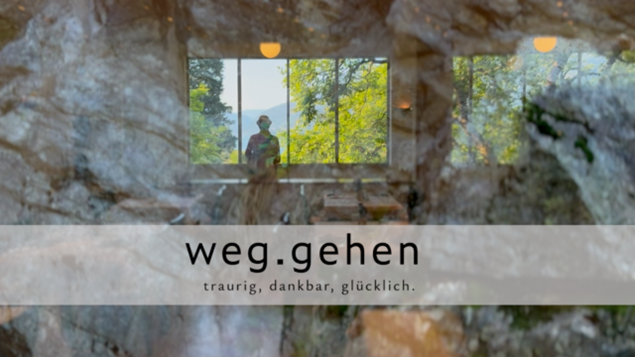 Weg gehen