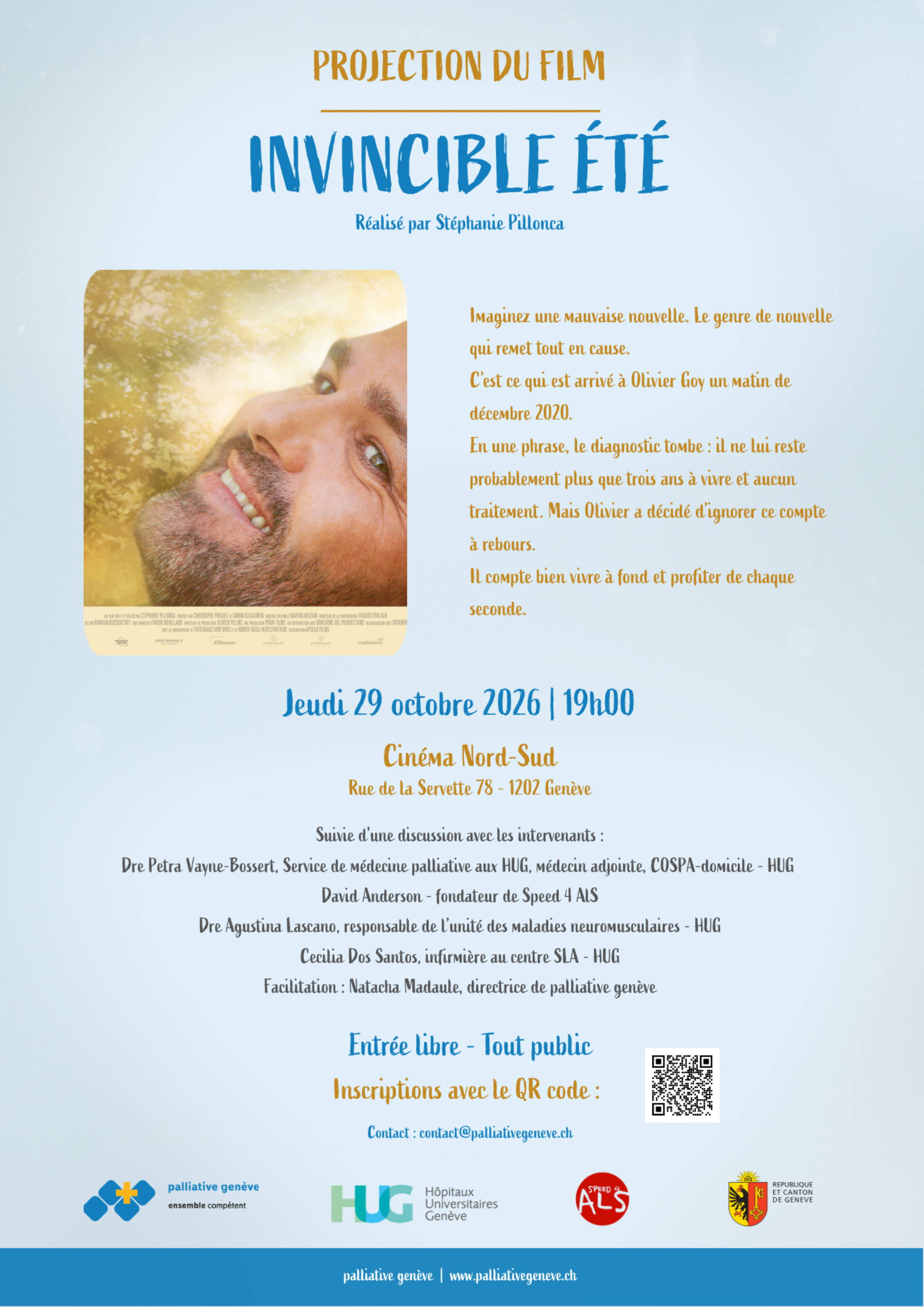 Flyer Invincible Ete QR code